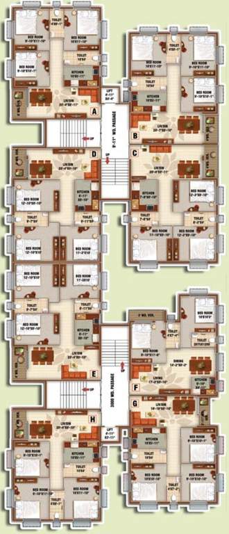  aashiyana Images for Cluster Plan of Aspira Aashiyana