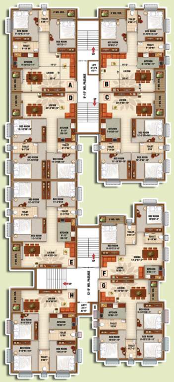  aashiyana Images for Cluster Plan of Aspira Aashiyana