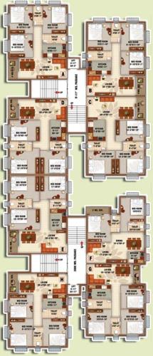  aashiyana Images for Cluster Plan of Aspira Aashiyana