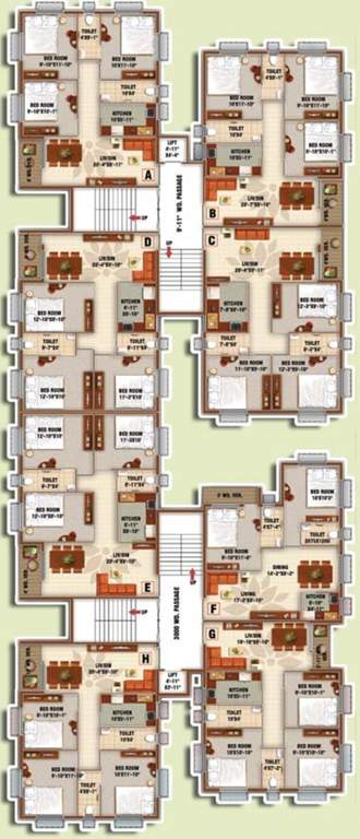 aashiyana Images for Cluster Plan of Aspira Aashiyana