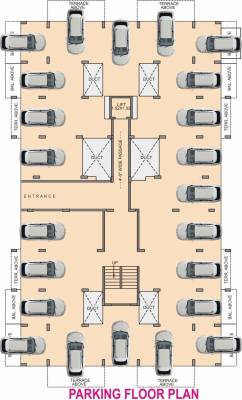 Serena Cluster Plan For Stilt Floor serena Serena Cluster Plan For Stilt Floor