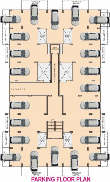 Serena Cluster Plan For Stilt Floor serena Serena Cluster Plan For Stilt Floor
