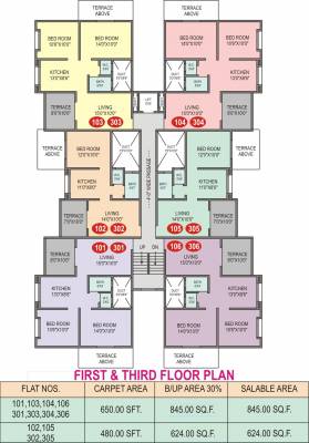 Serena Cluster Plan from 1st & 3rd Floor serena Serena Cluster Plan from 1st & 3rd Floor