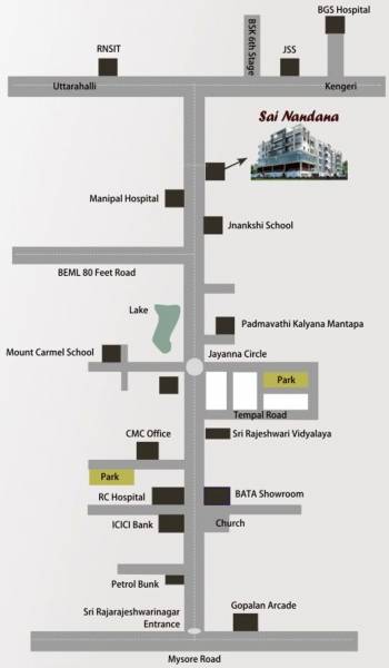 Images for Location Plan of Thanushree Sainandana