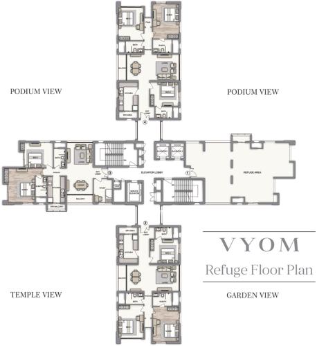  vaikunth-signature-plus-collection Images for Cluster Plan of Piramal Vaikunth Cluster 1