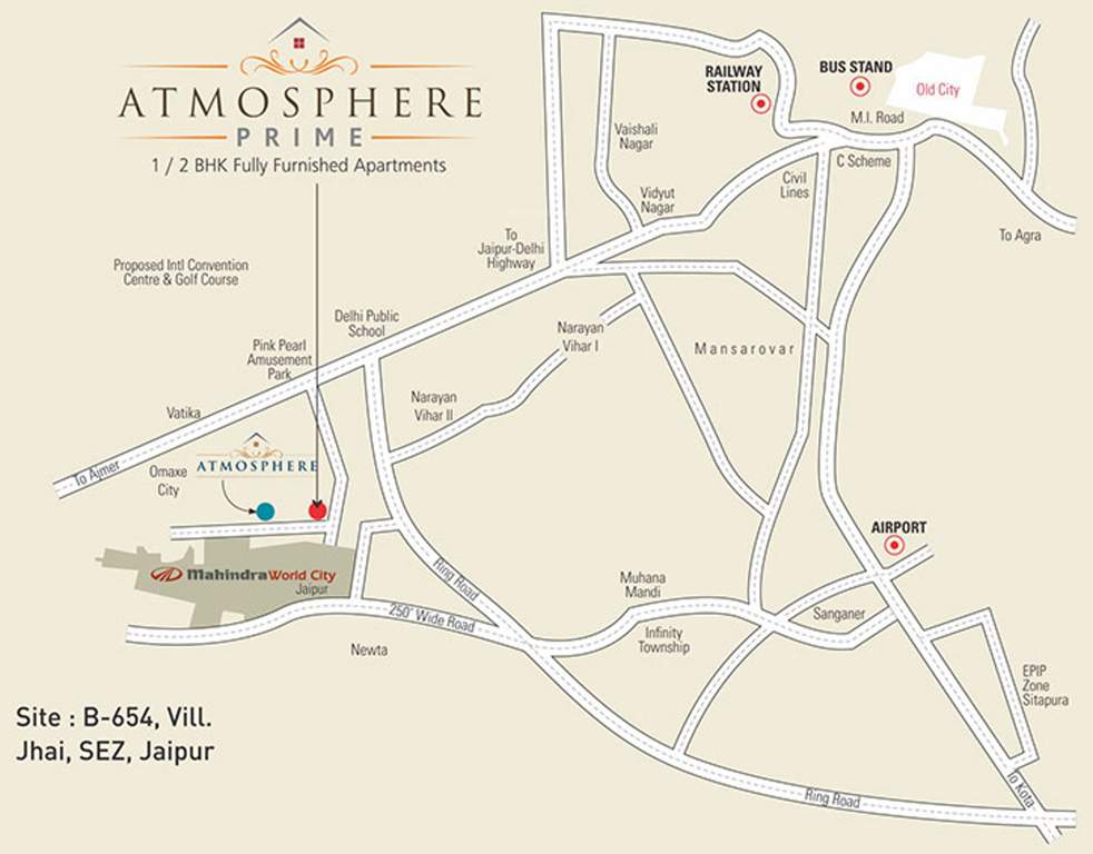 Images for Location Plan of Samanvay Atmosphere Prime