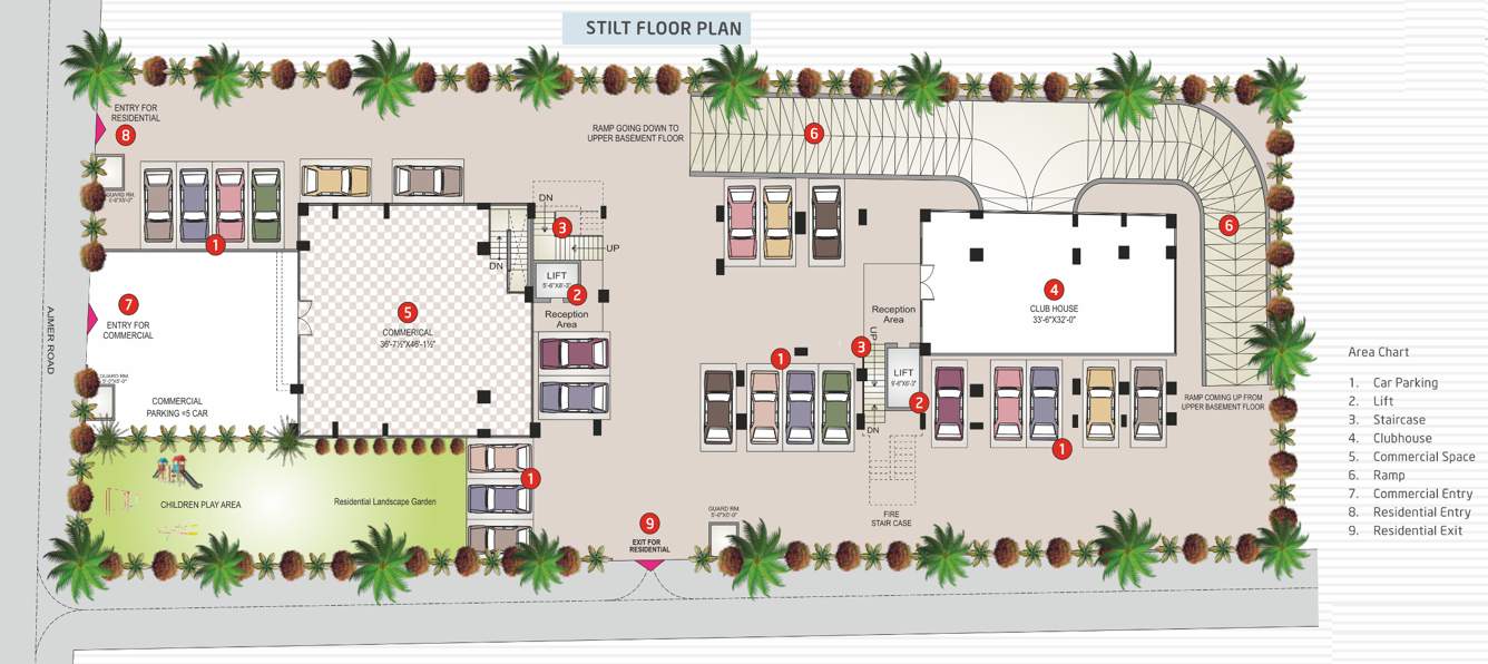 heights Images for Cluster Plan of Shivgyan Heights