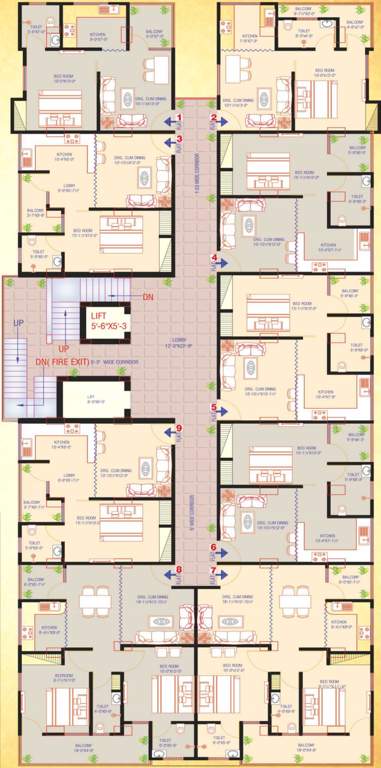 Images for Cluster Plan of Unimaxe Sez Pride