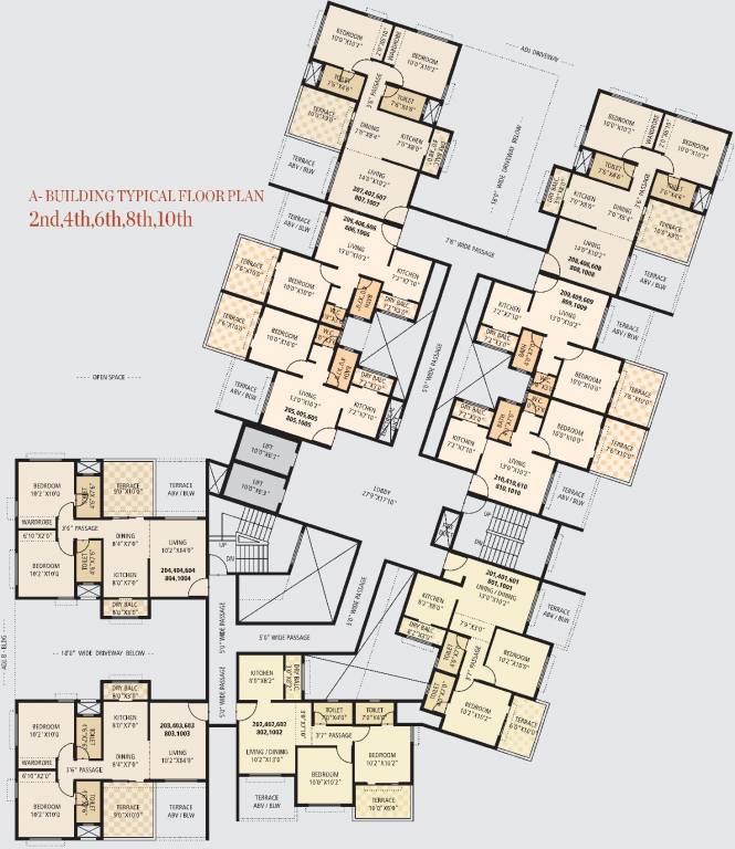 Images for Cluster Plan of Prarambha Red Earth Phase 1