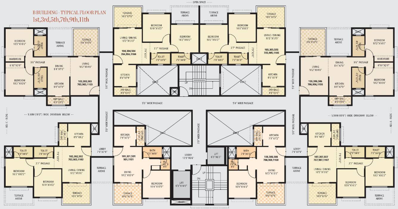 Images for Cluster Plan of Prarambha Red Earth Phase 1