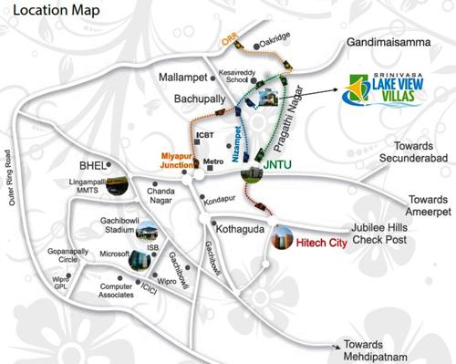 Images for Location Plan of Ravella Srinivasa Lake View Villas Images for Location Plan of Ravella Srinivasa Lake View Villas