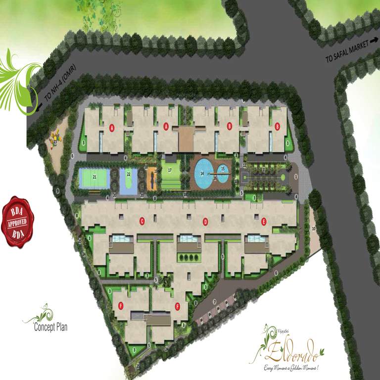  eldorado Images for Layout Plan of VijayaSri Eldorado