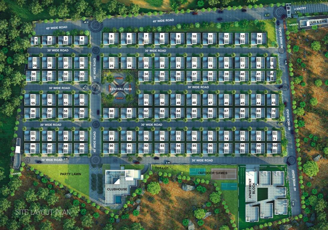 Images for Layout Plan of My MyPi Green Castle Villas