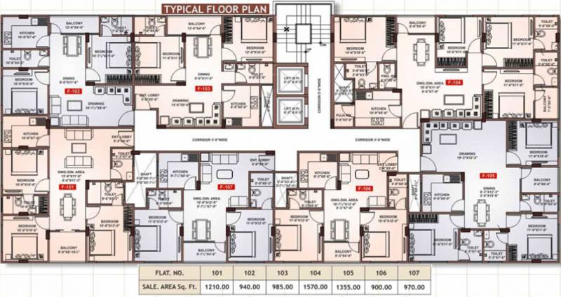 Images for Cluster Plan of Shivgyan Residency