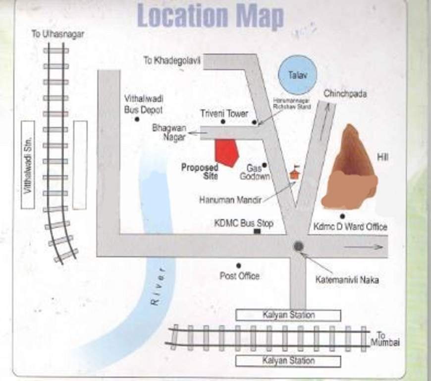  shree ganesh building Location Plan