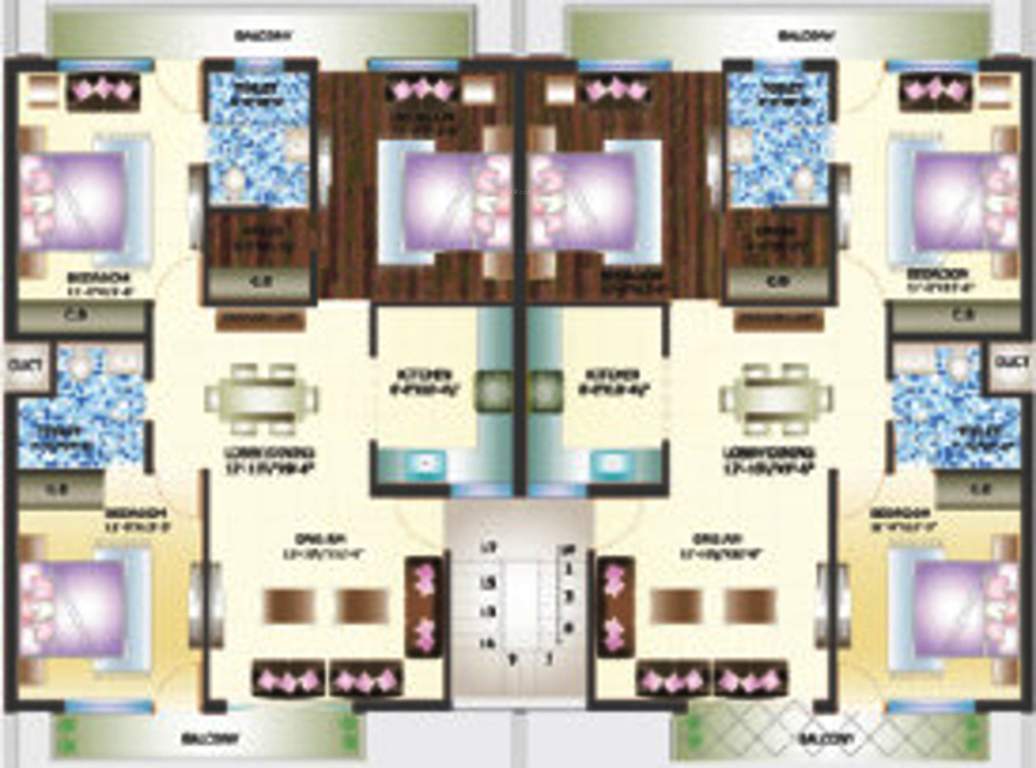 Images for Cluster Plan of Primary Arcadia Green Home II