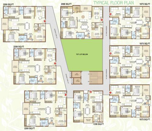  mypi-green-castle-apartments Images for Cluster Plan of My MyPi Green Castle Apartments