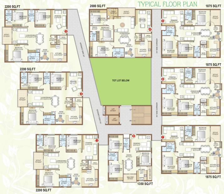  mypi-green-castle-apartments Images for Cluster Plan of My MyPi Green Castle Apartments
