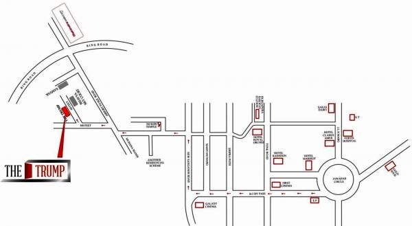 Images for Location Plan of Sanrachna The Trump