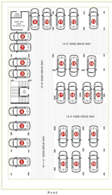 hanuma construction neeladri heights Neeladri Heights Cluster Plan for Stilt Floor
