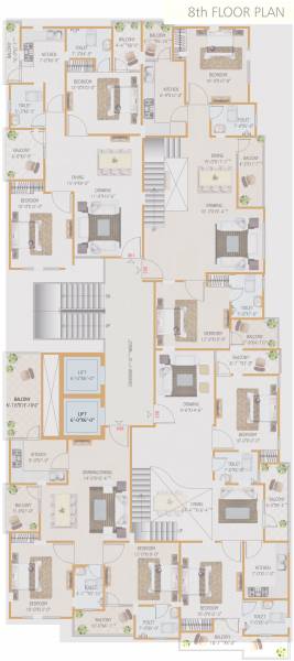 Images for Cluster Plan of Apeksha Festiva Images for Cluster Plan of Apeksha Festiva