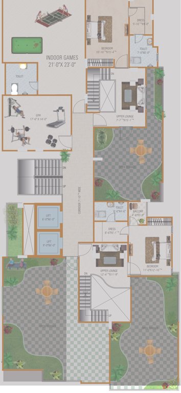 Images for Cluster Plan of Apeksha Festiva
