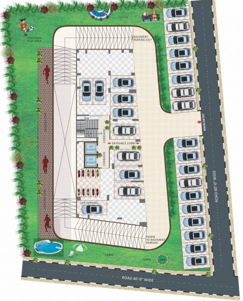 Images for Cluster Plan of Apeksha Festiva Images for Cluster Plan of Apeksha Festiva
