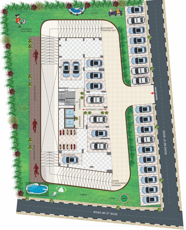 Images for Cluster Plan of Apeksha Festiva