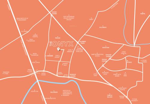 Images for Location Plan of Vastukalp The Onyx