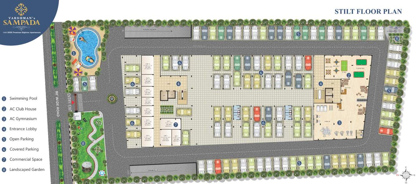 Images for Cluster Plan of Vardhman Sampada