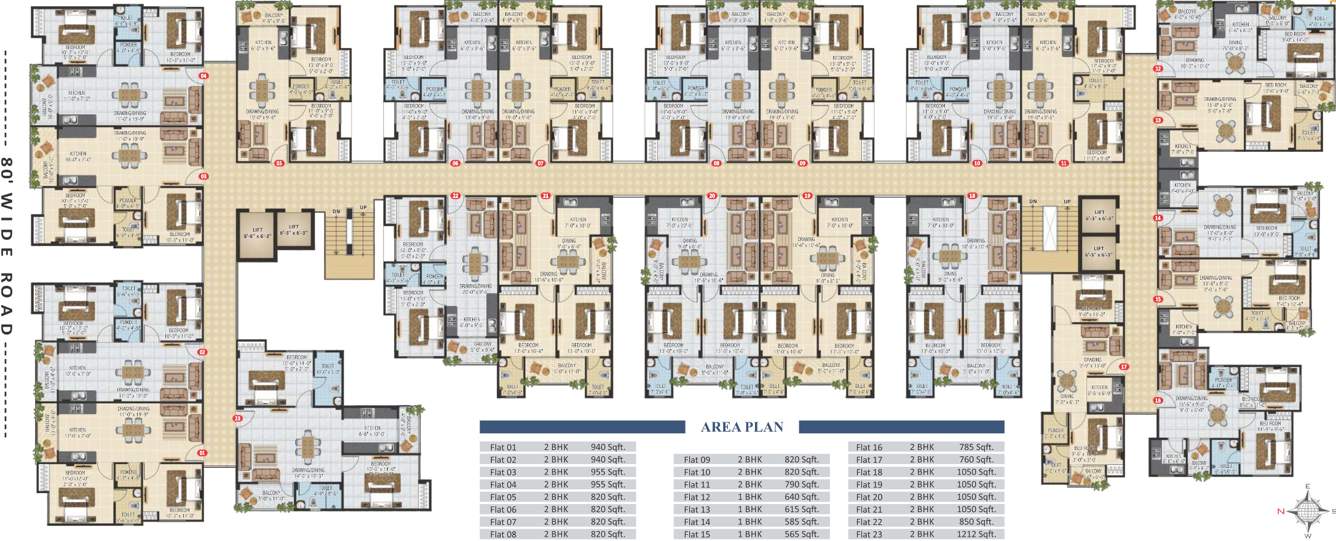 Images for Cluster Plan of Vardhman Sampada