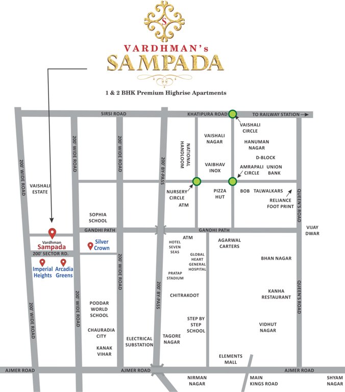 Images for Location Plan of Vardhman Sampada