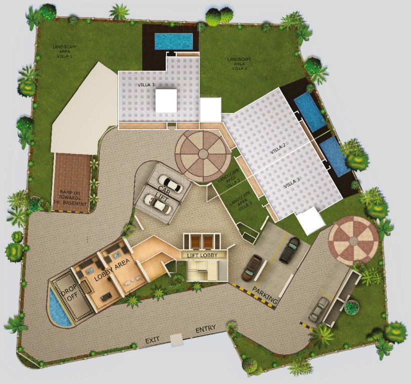 Images for Layout Plan of Dheeraj Equest Villas