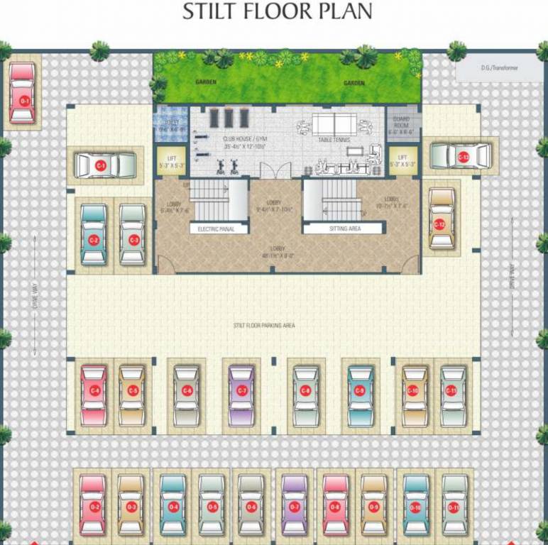 Images for Cluster Plan of Aradhana Bhavyaa Glory