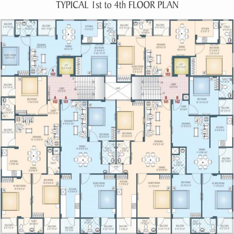 Images for Cluster Plan of Aradhana Bhavyaa Glory