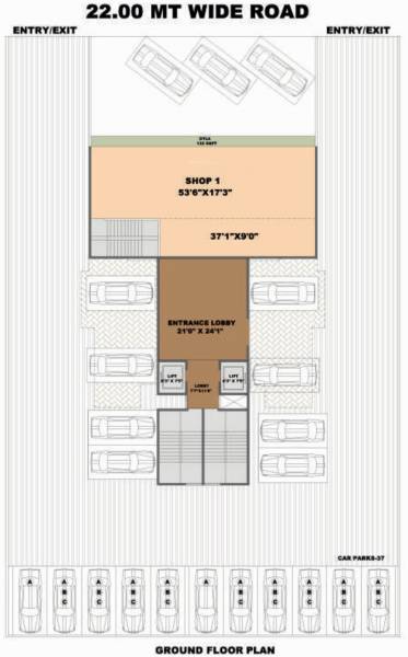 Images for Cluster Plan of Kaamdhenu Luxuria Images for Cluster Plan of Kaamdhenu Luxuria