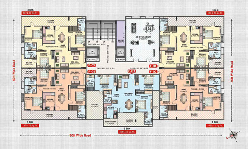 Images for Cluster Plan of Rajul Augusta