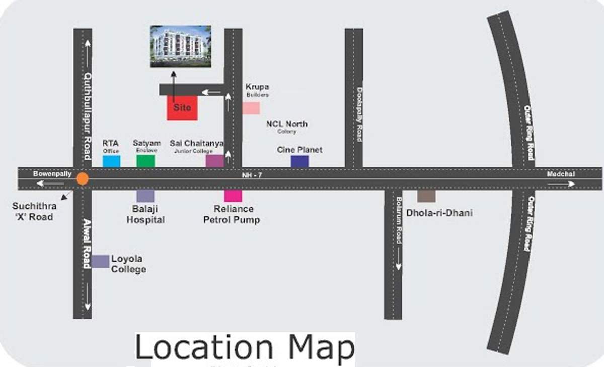  residency Images for Location Plan of Sri Residency