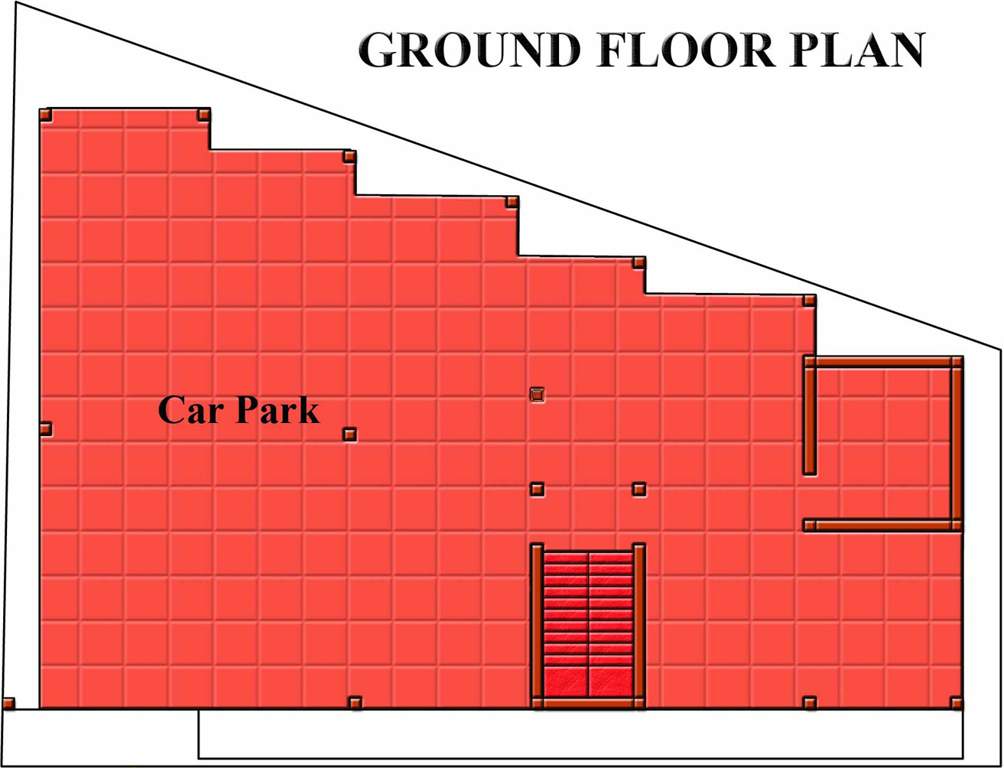iniya illam constructions maruthi nagar Maruthi Nagar Cluster Plan for Ground Floor