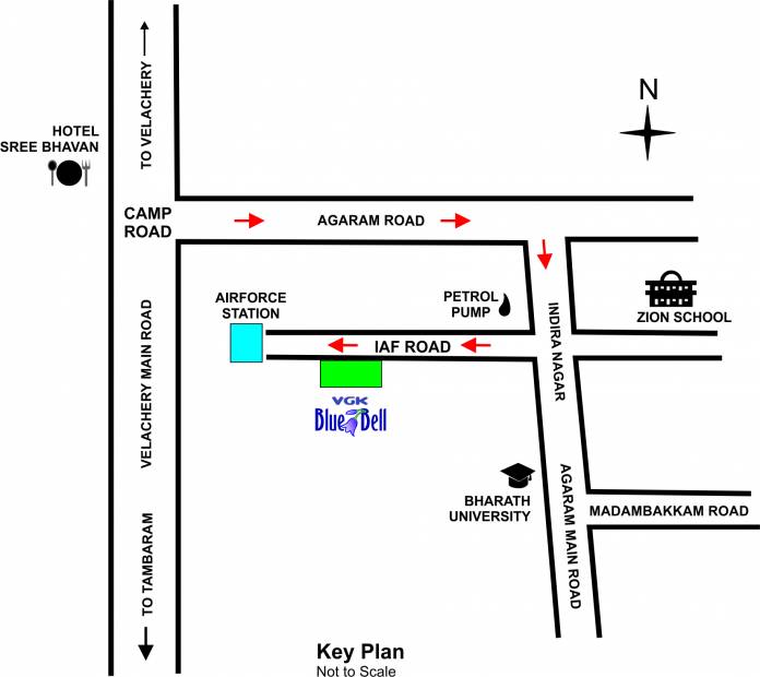  blue-bell Images for Location Plan of VGK Blue Bell