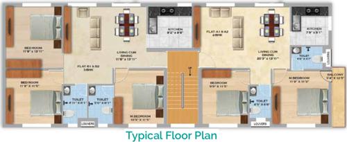 Images for Cluster Plan of MS Orange County Apartments