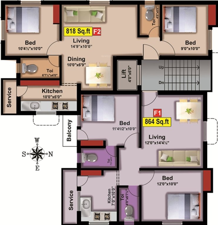 Images for Cluster Plan of VGK Prime Rose