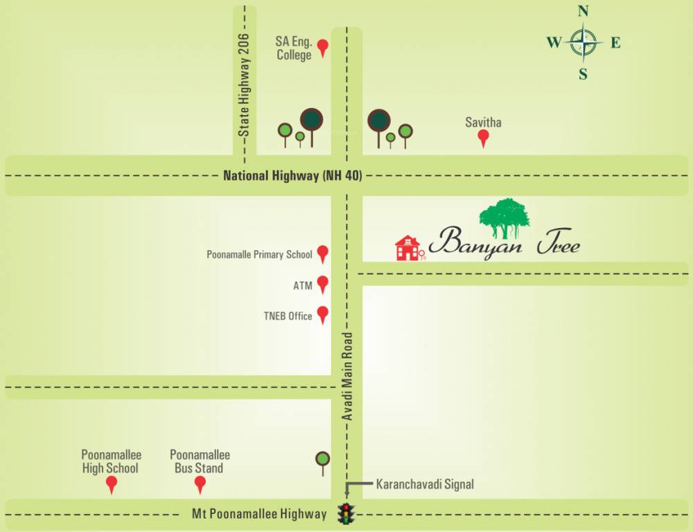 Images for Location Plan of MS Foundations Banyan Tree Villas
