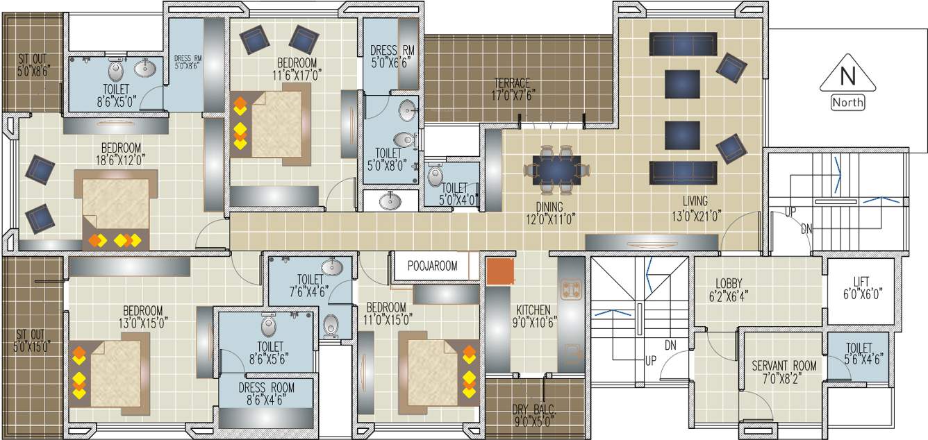 Images for Cluster Plan of Mittal Sun Solitare