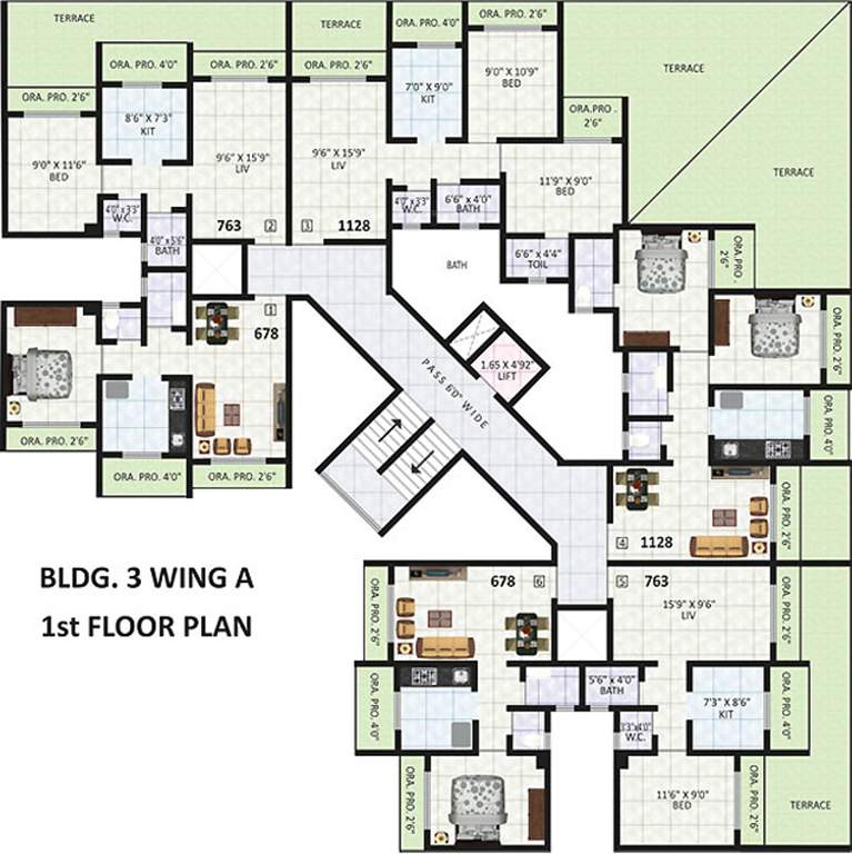 Images for Cluster Plan of Padmanabh P Apte Heights