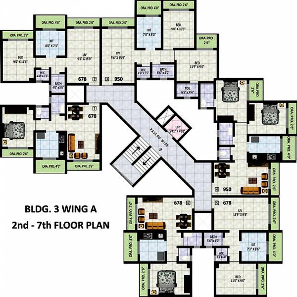 Images for Cluster Plan of Padmanabh P Apte Heights