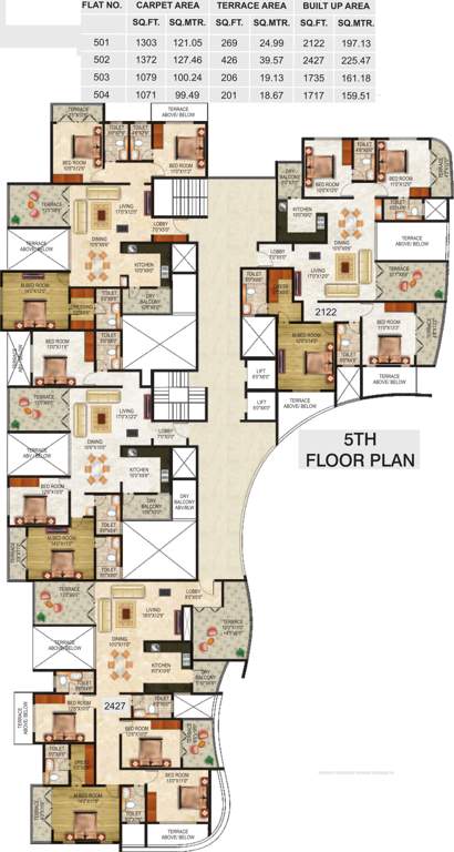  24 carats Images for Cluster Plan of Mittal 24 Carats
