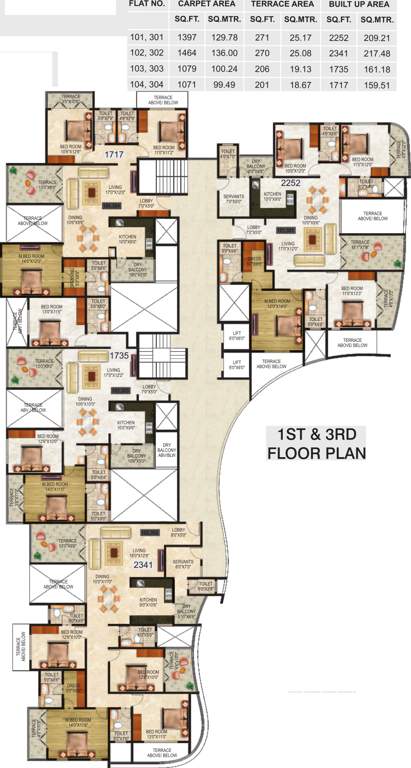  24 carats Images for Cluster Plan of Mittal 24 Carats