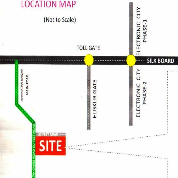 Images for Location Plan of  Brundavanam
