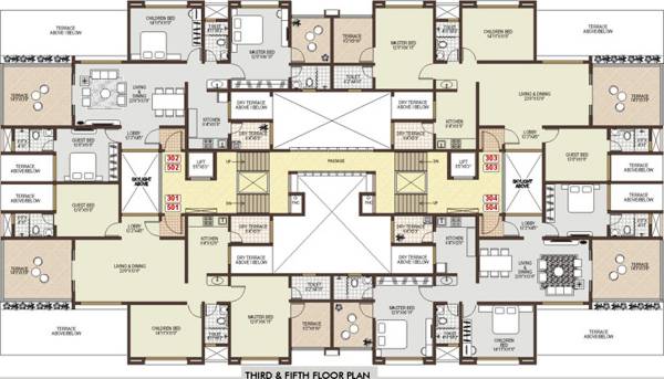 Images for Cluster Plan of Happy 9 Ramnagar